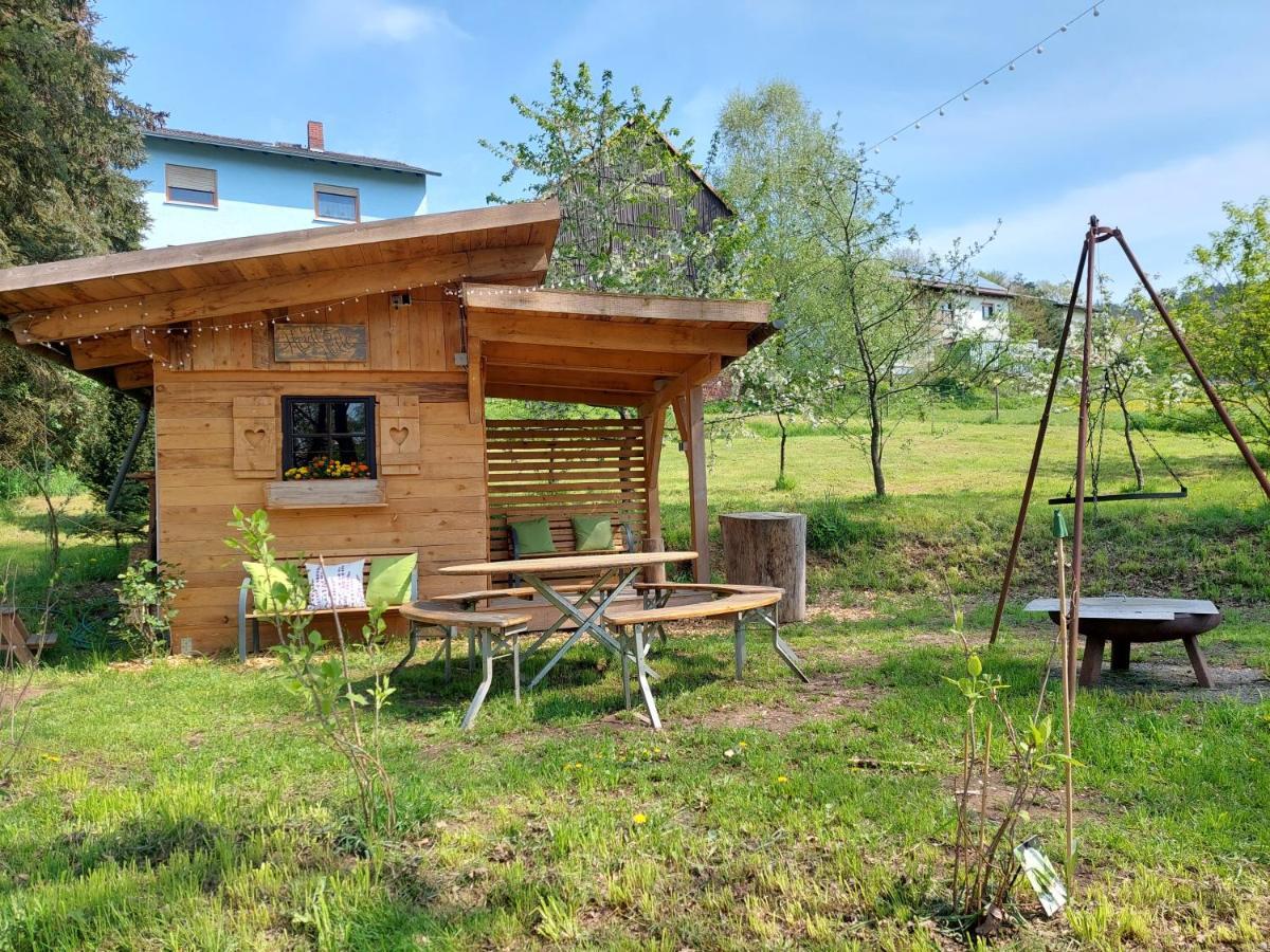 Ferienwohnungen Hof Heiderich Oberzent Buitenkant foto